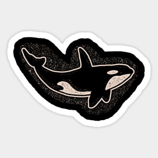 Night's Orca Sticker